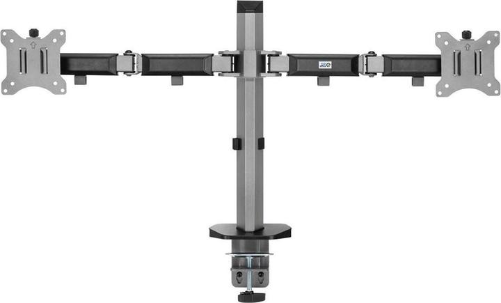 Ergo Office Articulated mount for two deluxe monitors, 17"-32", max. 9kg, ER-449< (Table, 32")