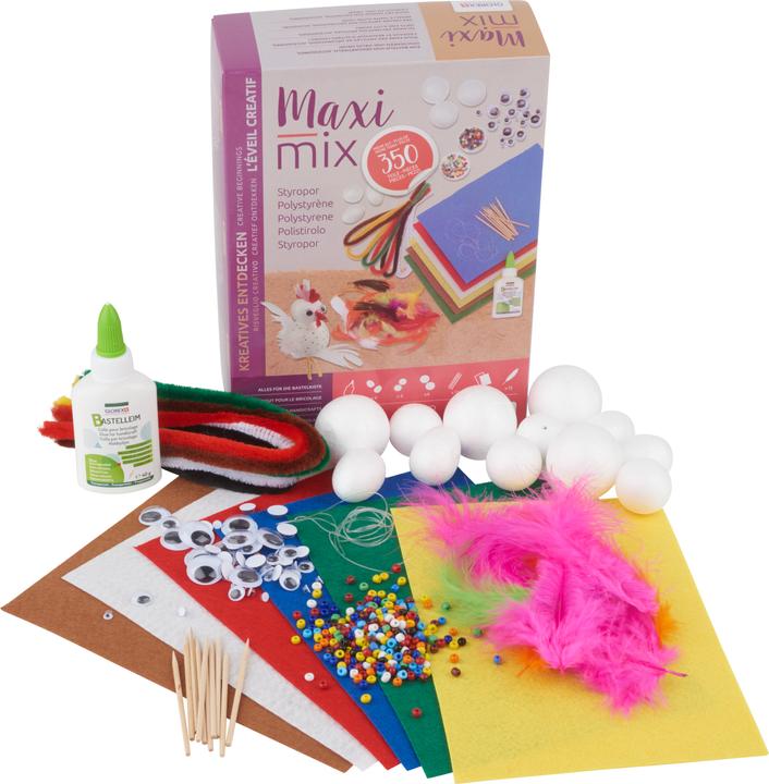 Actual product image Glorex Creative Maxi Mix, Styrofoam