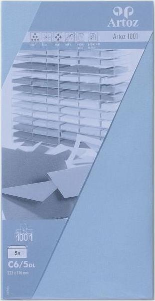 Image du produit Artoz 1001 Enveloppes C6/5 bleu pastel (C5, C6, 1 x)