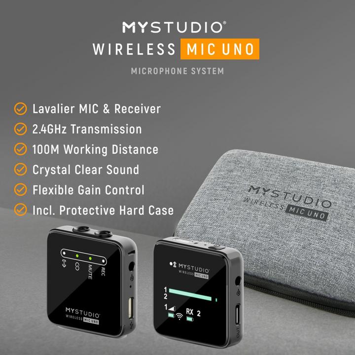 Productafbeelding Easypix MyStudio Draadloze Mic Uno
