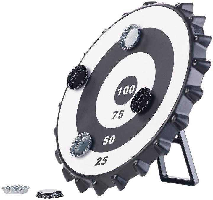Actual product image Playtastic Magnetic crown cork dart game with 6 crown corks, Ø 24 cm