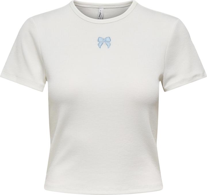 Actual product image Only Onldaniella S/S Rib Top Cs Jrs (XS)