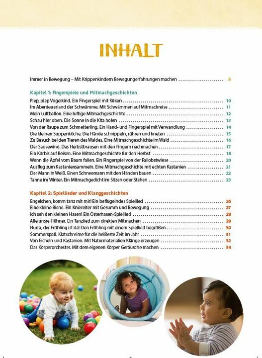 Immagine prodotto Die besten Bewegungsspiele für Krippenkinder (Tedesco, Marionua, Bartoldus, Britta/Bartoli, Petra/Bischoff, 2021)
