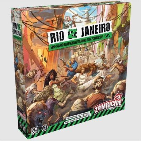 Image du produit Cmon Zombicide 2ème édition : Rio Z Janeiro - Jeu de plateau, pour 1-6 joueurs, à partir de 14 ans (Allemand)