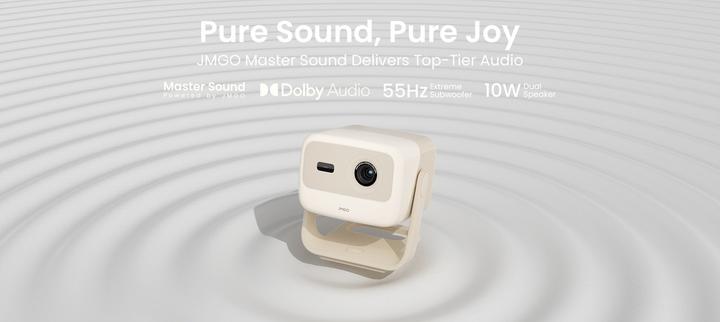 Actual product image JMGO N1S Nano LED DLP Projector 460 ISO 1080P GTV (1.2:1)