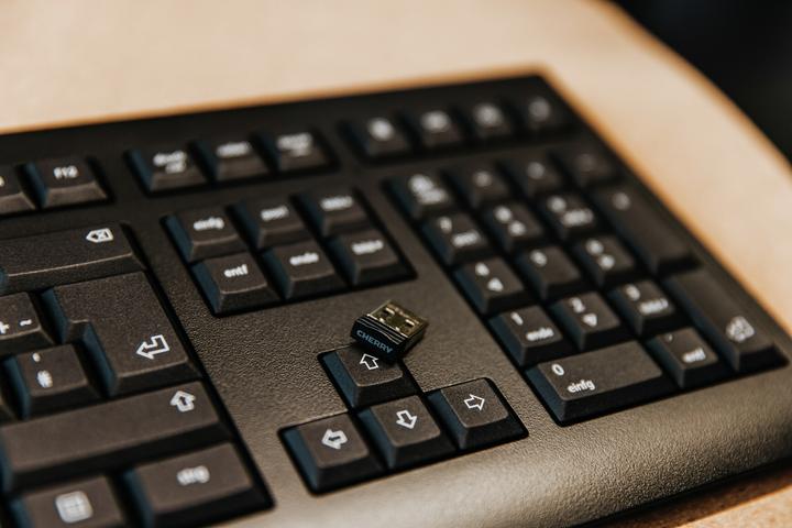 Produktbild CHERRY TAS KW 3000 Wireless EU-Layout schwarz (Eng. Int., Kabelgebunden)