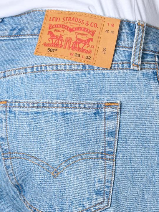 Actual product image Levis 501 jeans light stonewash (W31/L32)