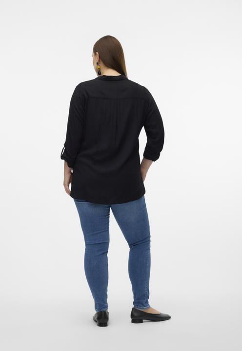 Immagine prodotto Vero Moda Vestibilità regolare colletto a camicia maniche curve con risvolto camicia camicia camicia (48)