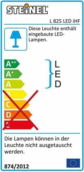 Etichetta energetica Steinel L 810 LED Ihf (612 lm)