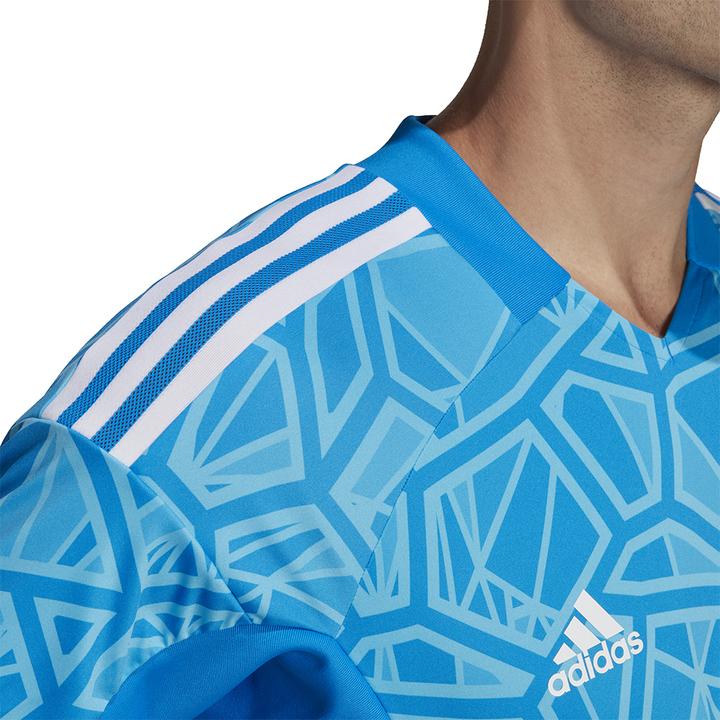 Produktbild adidas Herren Condivo 22 Torwarttrikot Kurzarm blau HB1623 (M) (M)