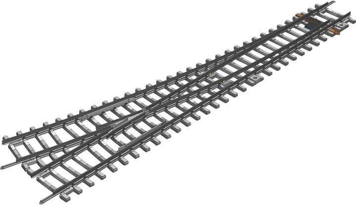 Actual product image Piko Turnout WR with concrete sleepers (Track H0)