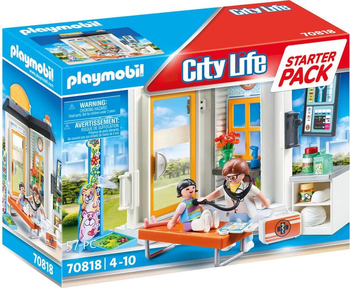 Image du produit Playmobil Starter Pack pédiatre (70818, Playmobil City Life)