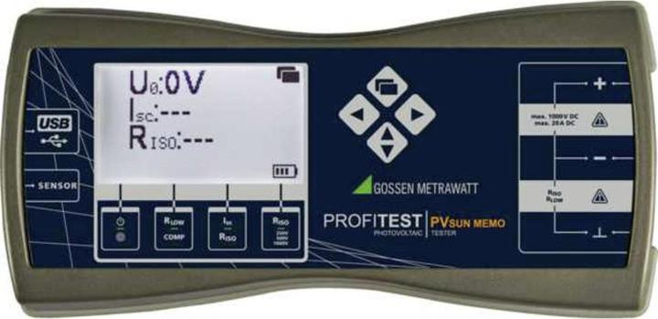 Produktbild Gossen Metrawatt PROFITEST PV SUN MEM