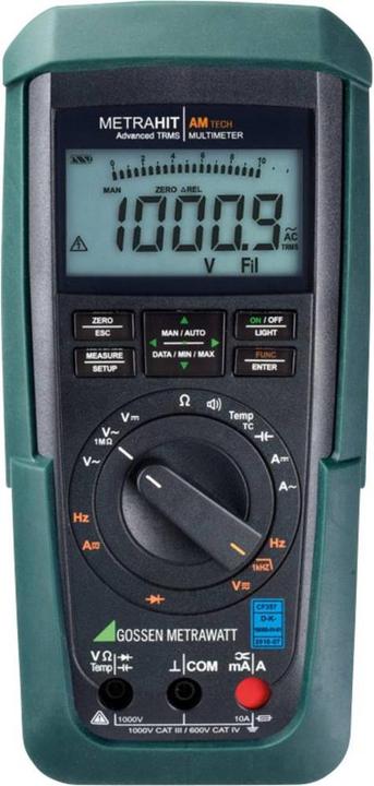 Actual product image Gossen Metrawatt METRAHIT AM TECH + G (CAT IV 600V, CAT III 1000V)