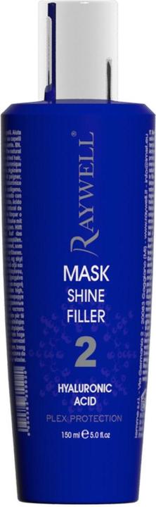 Produktbild Raywell Set tratament pentru par Shine Filler Hyaluronic Acid, Toate tipurile de par, Sampon 150ml Masca 150 (Haarpflege set)