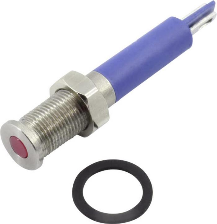 Actual product image Tru Components LED signal lamp red 24 V DC/