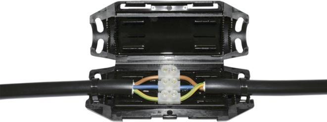 Produktbild FILOform Gel-Verbindungsmuffe GTQ 3x1.5-2.5qmm Lüsterklemme 3polig