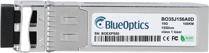 Image du produit BlueOptics Alcatel-Lucent SFP-10G-ZR-100KM compatible SFP+ BO35J156A0D