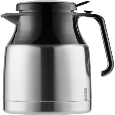 Image du produit Helios Preisser Verseuse isolante Mondial Push 1,3l acier inoxydable inox/noir (1.30 l)