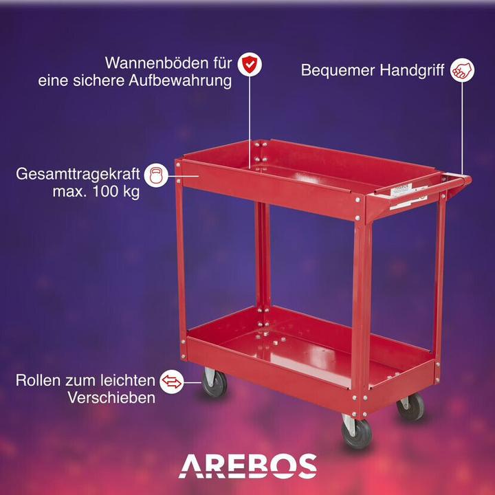 Image du produit Arebos Chariot d'atelier (1 x)