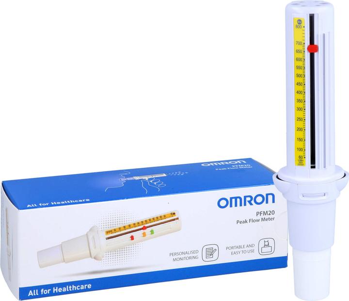 Actual product image Hermès OMRON Peak Flow Meter PFM 20, 1 pc. Device