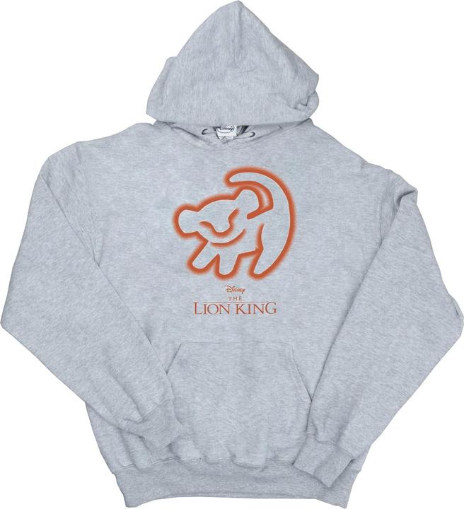 Actual product image Disney Mens The Lion King Cave Drawing Hoodie (L)
