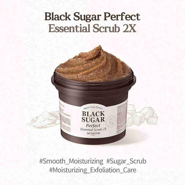Produktbild Skinfood Black Sugar Perfect Essential Scrub 2X 20g