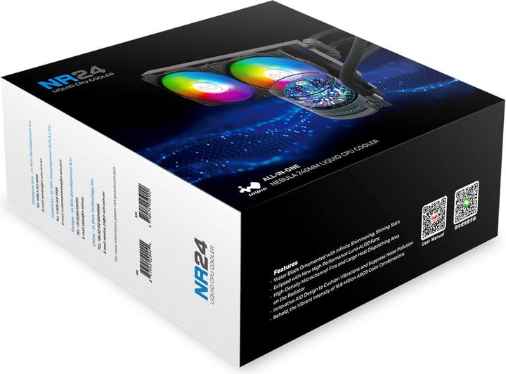Produktbild In Win Kit Watercooling AIO NR RGB - 240mm (Noir)