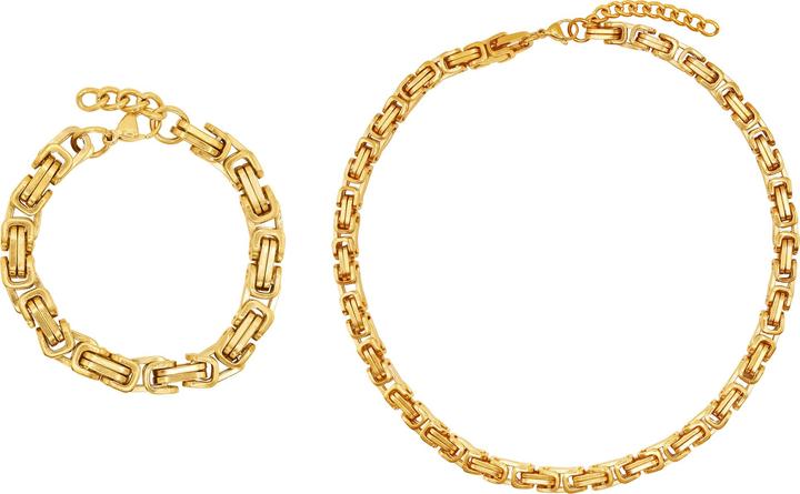 Actual product image Heideman Set Levin gold-coloured (100% stainless steel)
