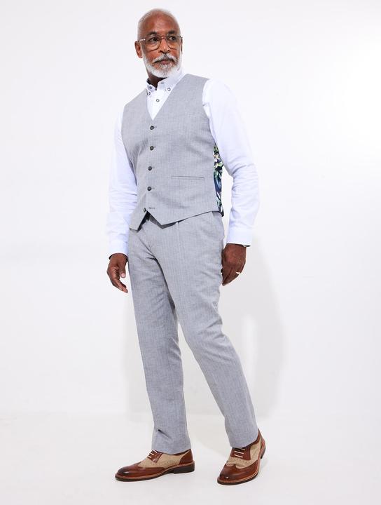 Immagine prodotto Joe Browns Herringbone Linen Blend Waistcoat (56)
