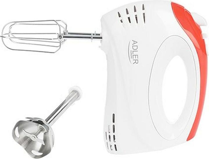 Produktbild Arix AD 4212 mixer Hand mixer Red, White (300 W)