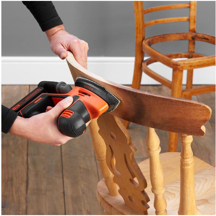 Image du produit Black & Decker BDCDS18NXJ (Plateau de ponçage triangulaire, 18 W)