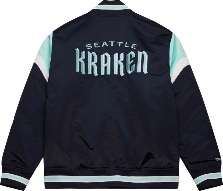 Produktbild Mitchell & Ness M&N Heavyweight Satin Jacke NHL Seattle Kraken - XL (XL)