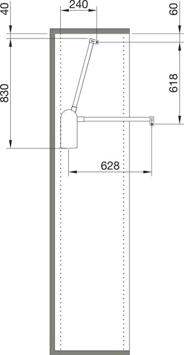 Produktbild Servetto Kleiderlifte ELETTRICO (1 Stk.)