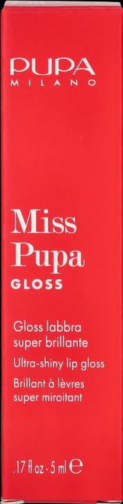 Actual product image Pupa Milano Miss Pupa Gloss ingenious pink (302 Ingenious Pink)