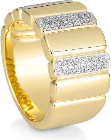 Produktbild Breuning RING - BRILL. 0,413 Ct. H/si (49, 750/18 K Gold)