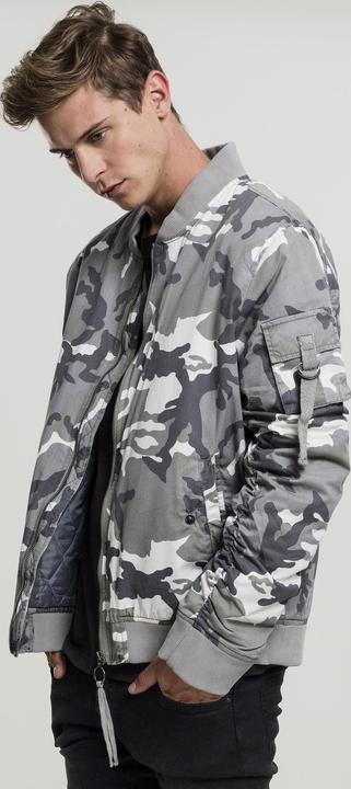 Image du produit Urban Classics Vintage Camo Cotton Bomber Jacket (L)