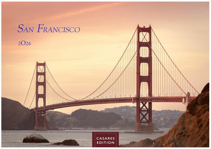 Produktbild San Francisco 2026 L 35x50cm (35 x 50 cm, Deutsch)