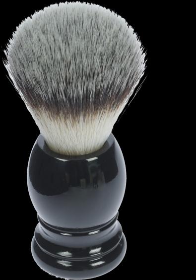 Image du produit Blaireau, poils synthétiques, manche plastique noir Anneau Ø 21,5 mm (Blaireau)