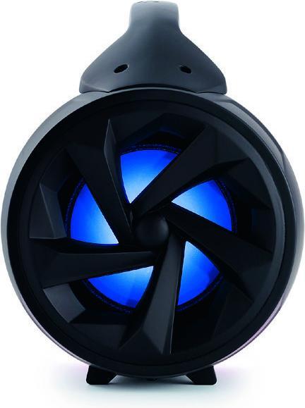 Image du produit Bigben Enceinte Bluetooth PARTY Pro (noir, effets lumineux, port USB, AUX-IN 3,5 mm, poignée de transport) (Fonctionnement sur batterie)