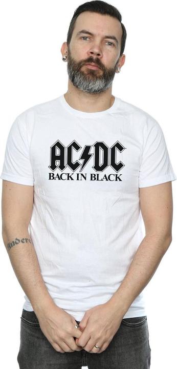 Immagine prodotto AC/DC Back in Black Logo Maglietta Uomo (XXL)