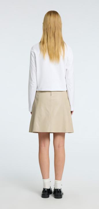 Actual product image Selected Femme Mini leather skirt (38)