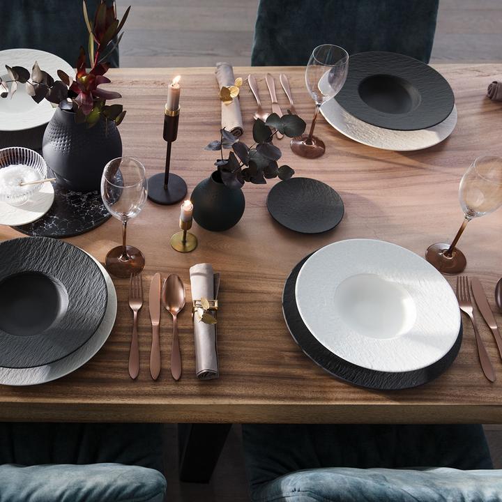 Immagine prodotto Villeroy & Boch Italian Set Black & White Manufacture Rock (4 Pezzo/i)