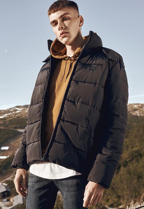 Immagine prodotto Urban Classics Giacca Puffer con cappuccio (4XL)