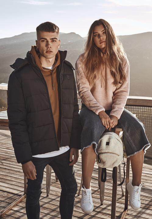 Immagine prodotto Urban Classics Giacca Puffer con cappuccio (4XL)