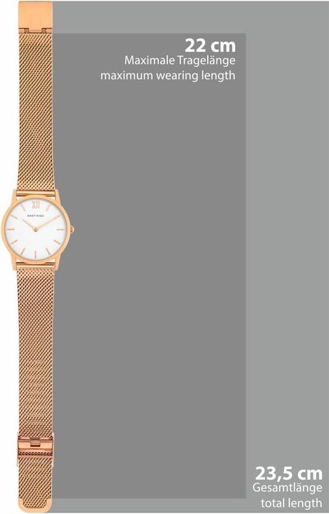 Image du produit Eastside Montre à quartz pour femme Upper Union en acier inoxydable or rose - 9770 (Montre analogique, 33 mm)