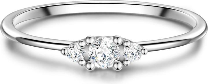 Produktbild Glanzstücke München Damen Sterling Silber Zirkonia silber - 23804 (54, 925 Silber)