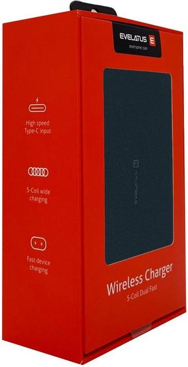Produktbild Evelatus 5-Coil Wireless Charger EWC05