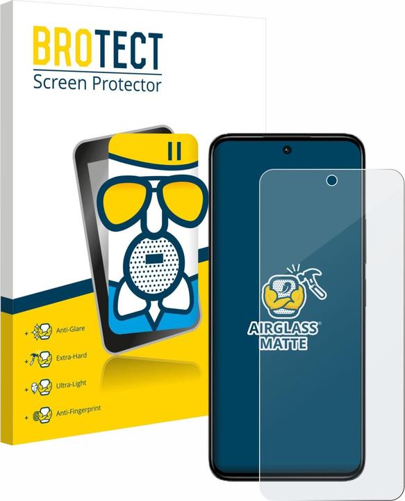 Image du produit BROTECT AirGlass Verre Mat (1 pièce(s), Xiaomi Redmi 13C 5G)