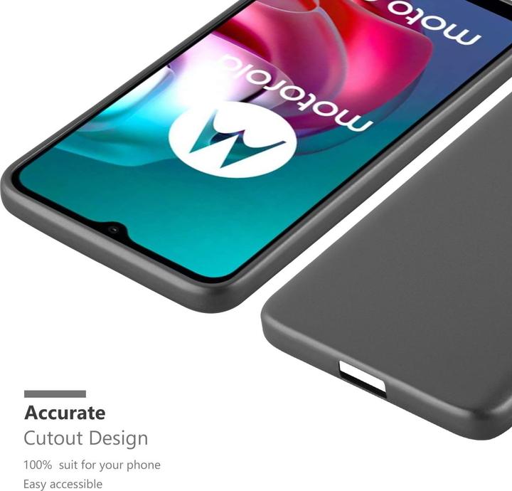 Produktbild Cadorabo TPU Matt Metallic Hülle (Motorola Moto G10, Motorola Moto G30)